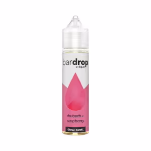 Bar Drop E-Liquid - 50ml - Rhubarb + Raspberry