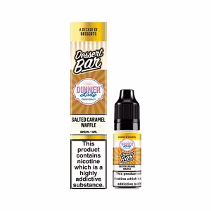 Dinner Lady Dessert Bar Nic Salt Salted Caramel Waffle [5mg]