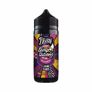 Doozy Vape Temptation Jam Tart Shortfill E-Liquid 100ml [Jam Tart]