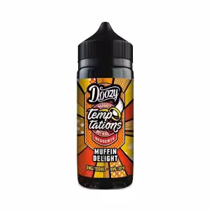 Doozy Vape Temptation Muffin Delight Shortfill E-Liquid 100ml [Muffin Delight]