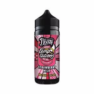 Doozy Vape Doozy Temptation Strawberry Milk Shortfill 100ml [Strawberry Milk]