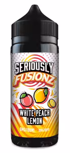 Doozy Vape Seriously Fusionz White Peach Lemon Shortfill E-Liquid 100ml