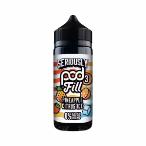 Doozy Vape Seriously Pod Fill 3 Pineapple Citrus Ice 100ml Shortfill E-Liquid [Pineapple Citrus Ice]