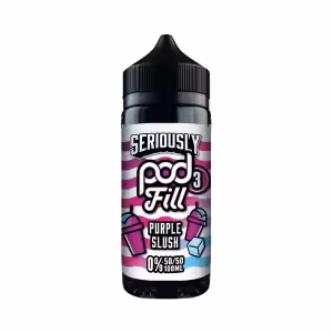 Doozy Vape Seriously Pod Fill 3 Purple Slush Shortfill 100ml [Purple Slush]