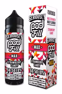 Doozy Vape - Seriously Pod Fill Max - 40ml - Strawberry Candy