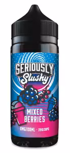 Doozy Vape Seriously Slushy Mixed Berries Black Shortfill 100ml [Mixed Berries]
