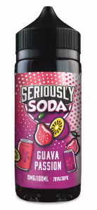 Doozy Vape Seriously Soda Guava Passion 100ml Shortfill E-Liquid [Guava Passion]