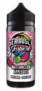 Doozy Vape Seriously Tropical Watermelon Apple Ice Shortfill E-Liquid 100ml [Watermelon Apple Ice]