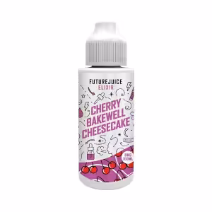 Future Juice Elixir Cherry Bakewell Cheesecake Shortfill 100ml