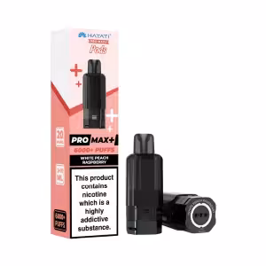 Hayati Pro Max+ White Peach Raspberry Replacement Pod