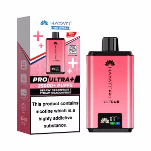 Hayati Pro Ultra+ 25000 Straw' Grapefruit / Dragonfruit Pod Kit [Straw' Grapefruit / Straw'