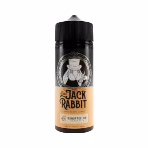 Jack Rabbit Vapes Banoffee Pie Shortfill E-Liquid 100ml