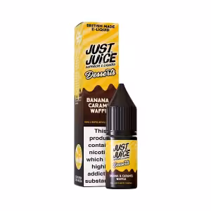 Just Juice Desserts Nic Salt Banana & Caramel Waffle [5mg]