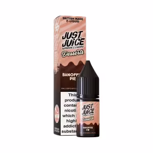 Just Juice Desserts Nic Salt Banoffee Pie [5mg]