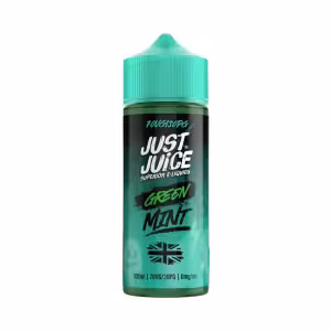 Just Juice Mint Green Shortfill E-Liquid 100ml
