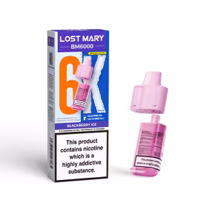 Lost Mary BM6000 Blackberry Ice Pod & Refill Kit 20mg (6000 Puffs)
