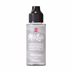 Mix Labs Shortfill E-Liquid 100ml Cotton Candy Ice