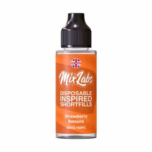 Mix Labs E-Liquid 100ml Strawberry Banana