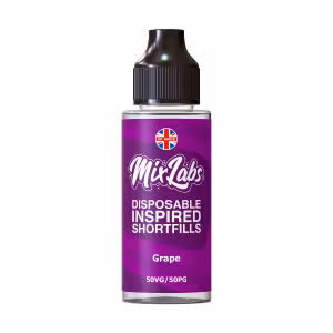 Mix Labs E-Liquid 100ml Grape [0mg] [Grape]