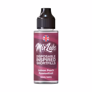 Mix Labs E-Liquid 100ml [Lemon Peach Passionfruit]
