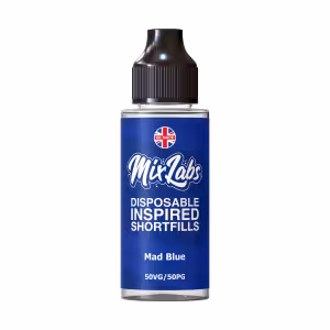Mix Labs E-Liquid 100ml Mad Blue [0mg] [Mad Blue]