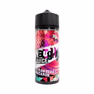 Naughty Juice Strawberry Macaroon Shortfill E-Liquid 100ml