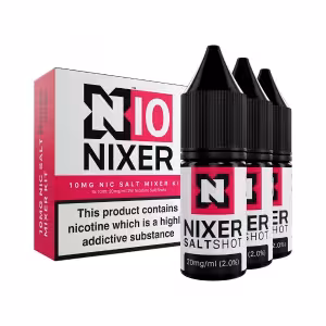 Nixer Nic Shot Nic Salt 5mg 3 Pack