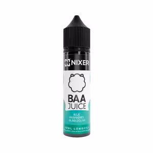 Nixer Baa Juice Blue Raspberry Bubblegum Longfill 30ml