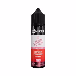 Nixer X Ohm Brew Raspberry Strawberry Cherry Longfill 30ml