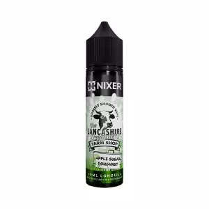 Nixer x The Lancashire Creamery Farm Shop Apple Sugar Doughnut Longfill 30ml