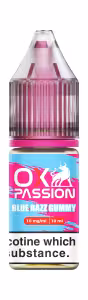 Ox Passion Nic Salt Blue Razz Gummy [20mg]