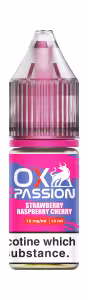 Ox Passion Nic Salt Strawberry Raspberry Cherry [20mg]