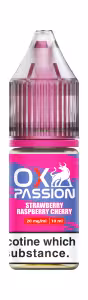 Ox Passion - Nic Salt - Strawberry Raspberry Cherry