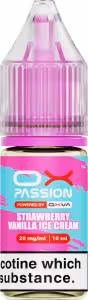 Ox Passion - Nic Salt - Strawberry Vanilla Ice Cream