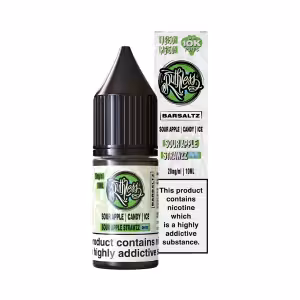 Ruthless Bar Saltz - Nic Salt - Sour Apple Strawzz On Ice