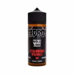 Sadboy NOLA Strawberry Granola Shortfill E-Liquid 100ml
