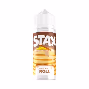 Stax Cinnamon Roll Shortfill E-Liquid 100ml