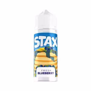 Stax Fresh Blueberry Shortfill E-Liquid 100ml