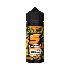 Strapped Reloaded Pineapple Breeze Shortfill E-Liquid 100ml