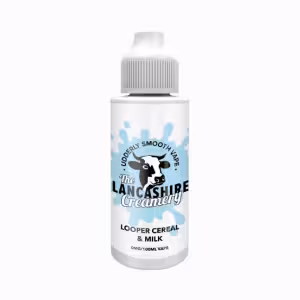 The Lancashire Creamery Looper Cereal & Milk Shortfill 100ml