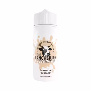 The Lancashire Creamery Bourbon Custard Shortfill E-Liquid 100ml