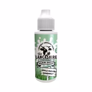 The Lancashire Creamery Farm Shop Apple Sugar Doughnut Shortfill 100ml