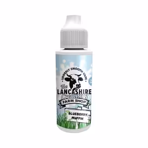 The Lancashire Creamery Farm Shop Blueberry Muffin Shortfill E-Liquid 100ml