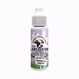 The Lancashire Creamery Farm Shop Raspberry Custard Shortfill E-Liquid 100ml