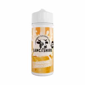 The Lancashire Creamery Ice Creamery Caramel Choo Choo Shortfill E-Liquid 100ml