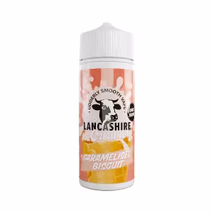 The Lancashire Creamery Caramelised Biscuit Shortfill E-Liquid 100ml