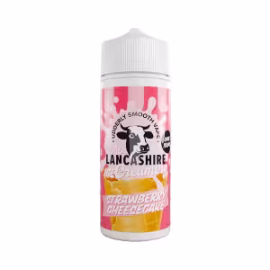 The Lancashire Creamery Ice Creamery Strawberry Cheesecake Shortfill E-Liquid 100ml