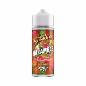 Twelve Monkeys Harambae Shortfill E-Liquid 100ml