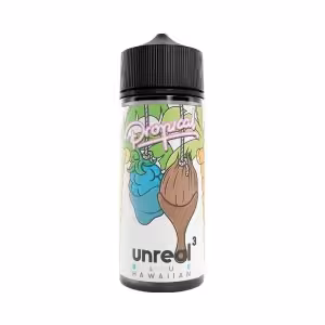 Unreal 3 Propical Blue Hawaiian Shortfill E-Liquid 100ml