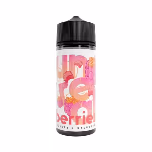 Unreal Berries Rhubarb & Raspberry Shortfill E-Liquid 100ml